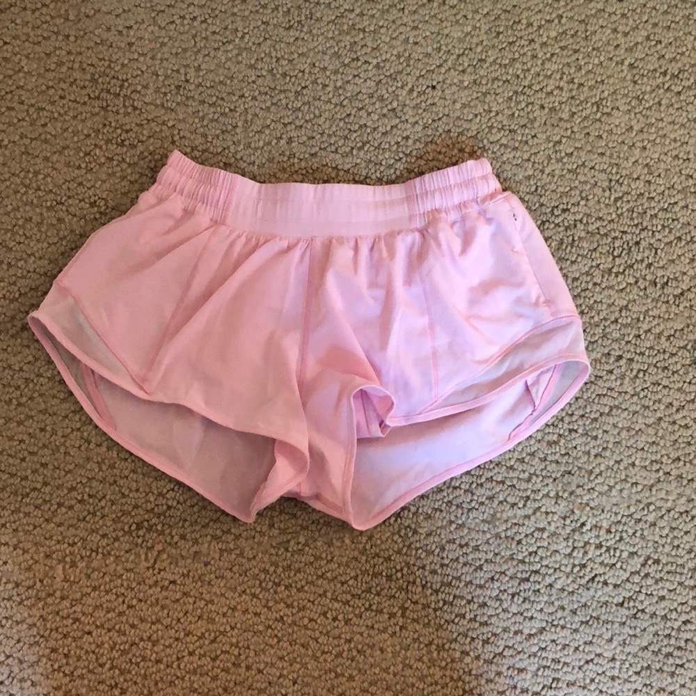 Lululemon Pink Glow Hotty Hot Short II